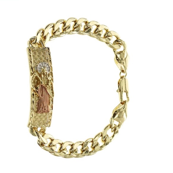 Jewelry - 14k Gold Plated Grim Reaper Bracelet